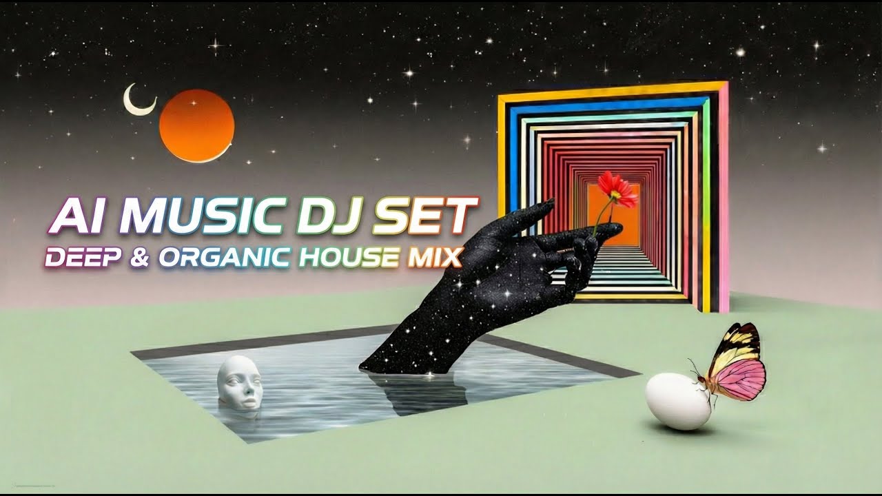 Immersive AI Music Experience | Deep House & Organic House Mix 2026 | generated/mixed by escapall