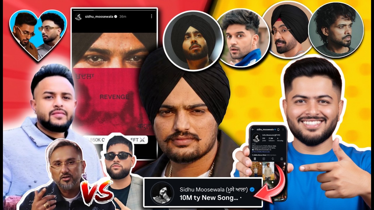 Revenge Sidhu Moose Wala New Song at 10M Comment Cheema Y Diljit Shubh Karan Aujla Yo Yo Honey Singh