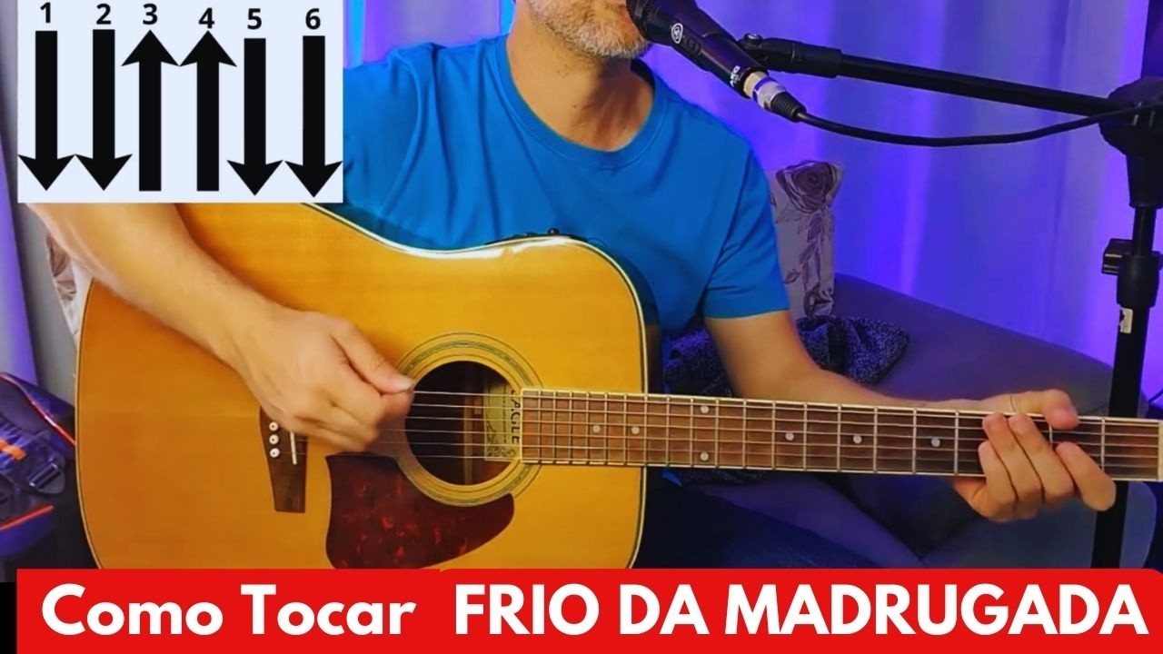 Como Tocar FRIO DA MADRUGADA (Rionegro e Solimões) no Violão 