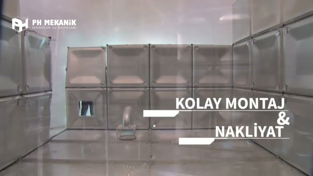 Mod&uuml;ler Su Deposu - Ph Mekanik