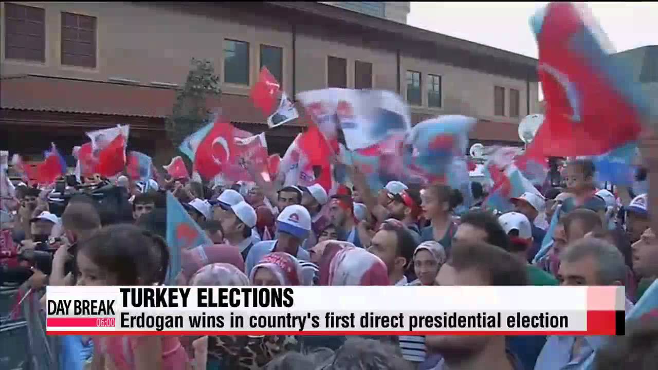 Erdogan wins in Turkey's first direct presidential election
