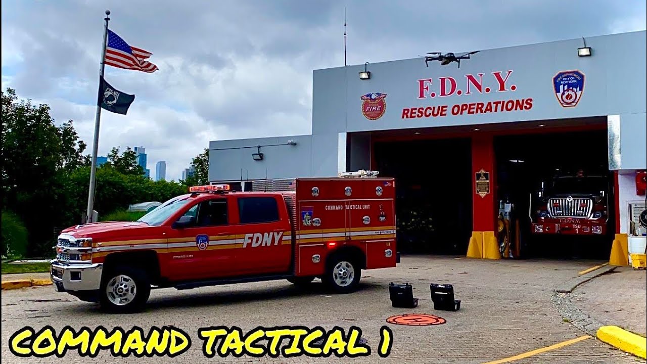 🌟 FLEET FRIDAY 🌟 FDNY COMMAND TACTICAL UNIT 1 ~ ROBOTICS