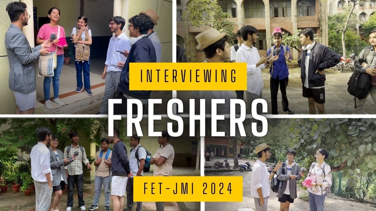 Gizmoz | Fresher's Introduction 2024 | FET-JMI