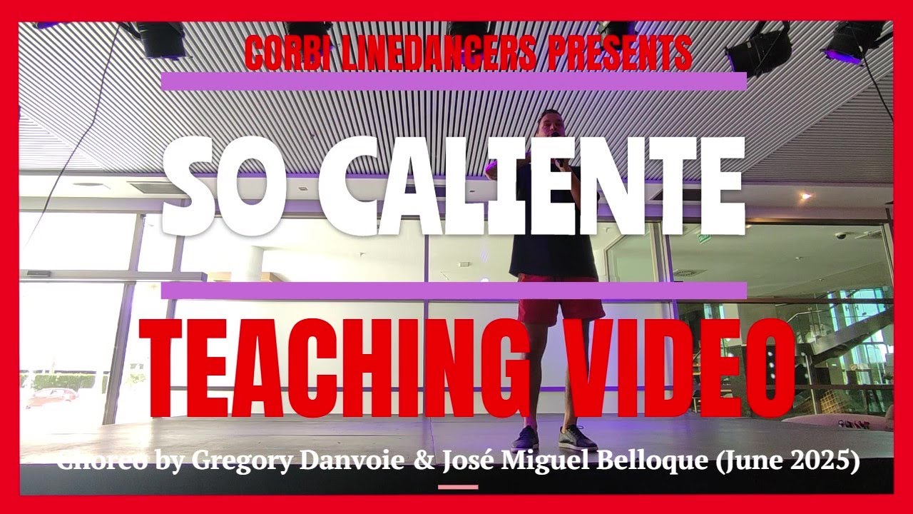 So Caliente LINE DANCE (Teaching Video)