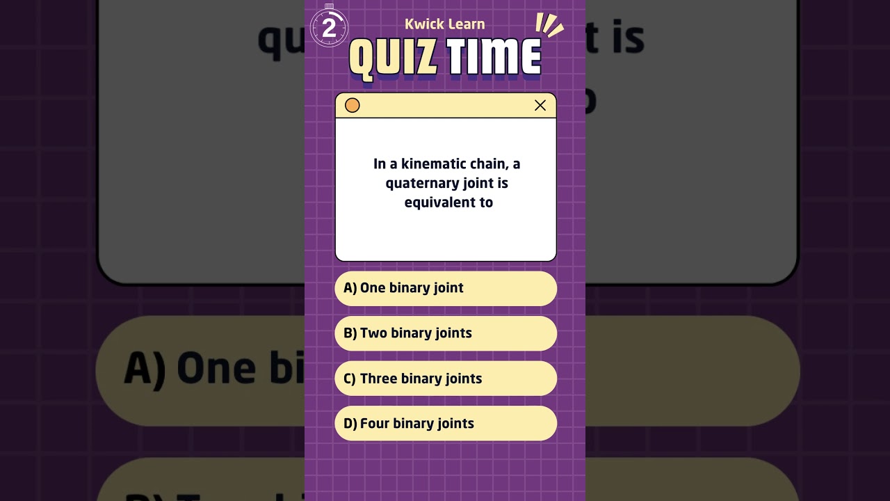 Daily Mechanical Engineering Quiz | No_036 