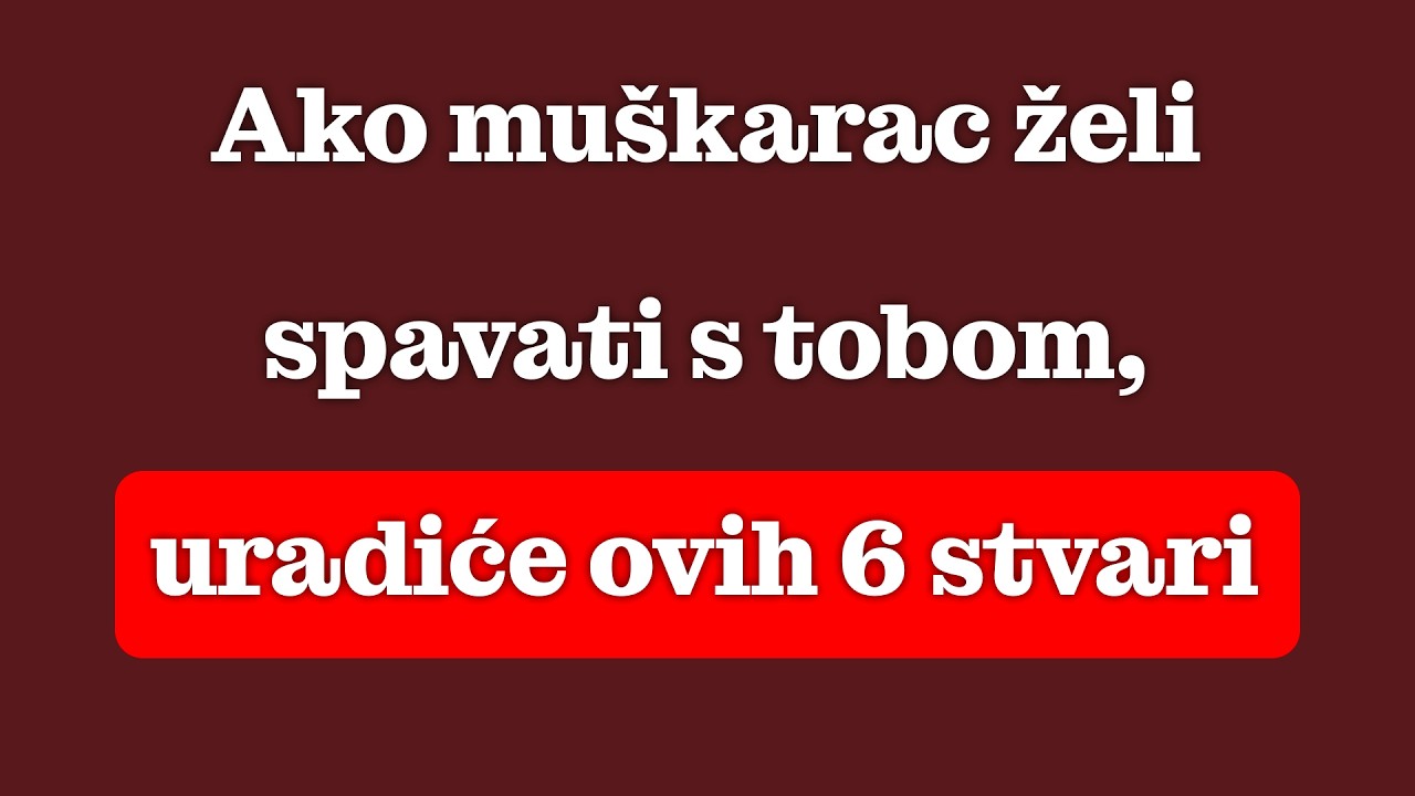 6 psiholoških znakova da te muškarac fizički želi