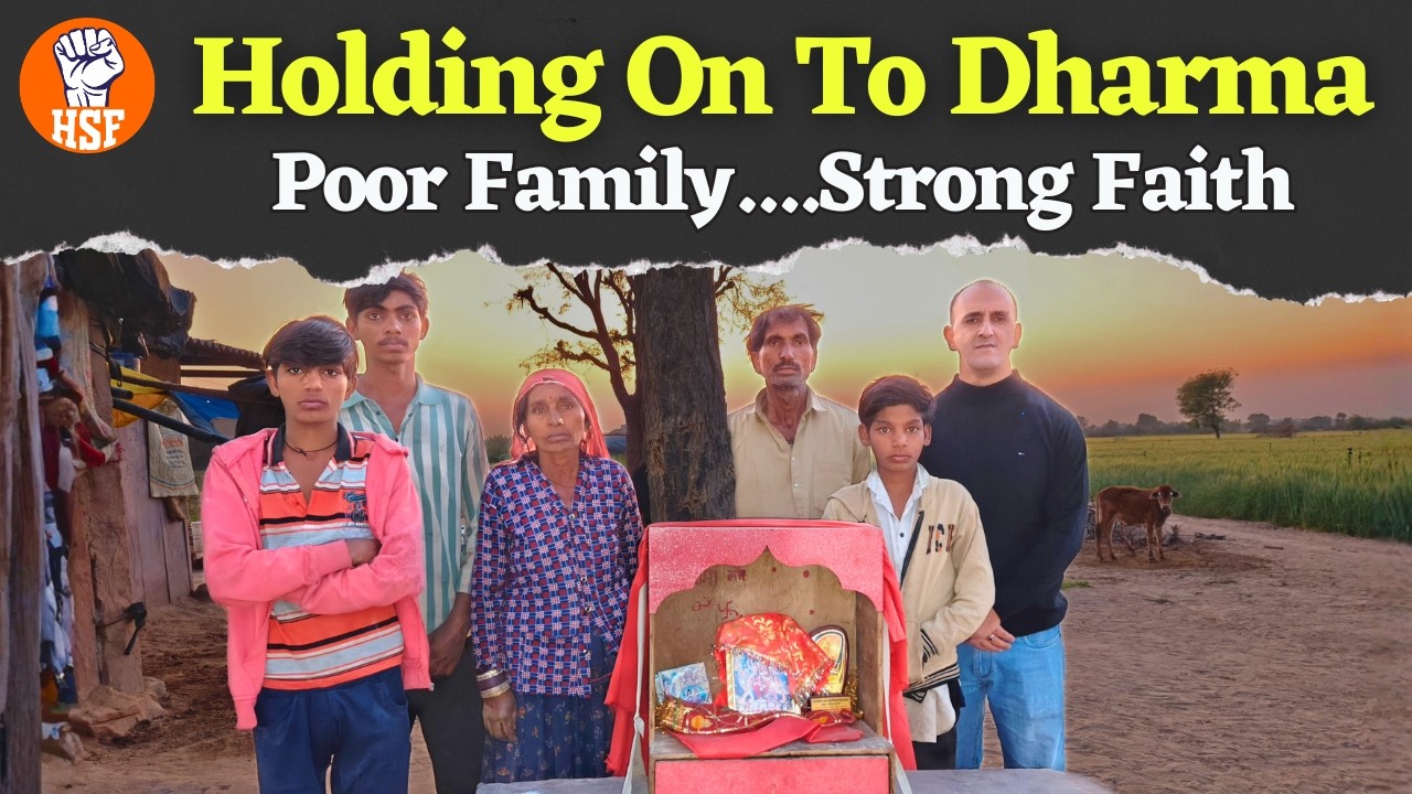 They Built A Small Temple In The Fields To Keep Their Faith Alive | Refugee Family Story | HSF
