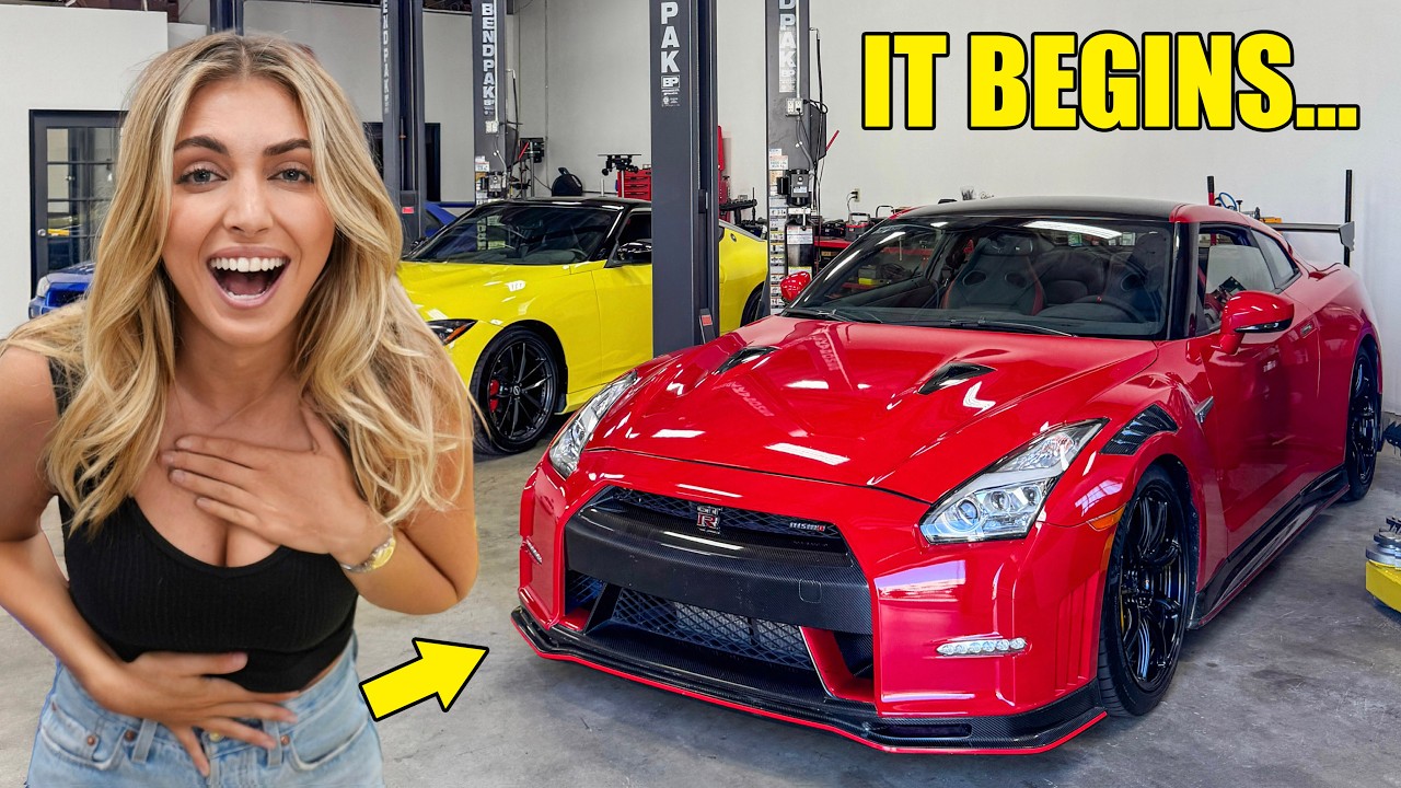 Nissan подарил мне NISMO GTR и Z БЕСПЛАТНО (и сказал, чтобы я построил гоночный автомобиль)