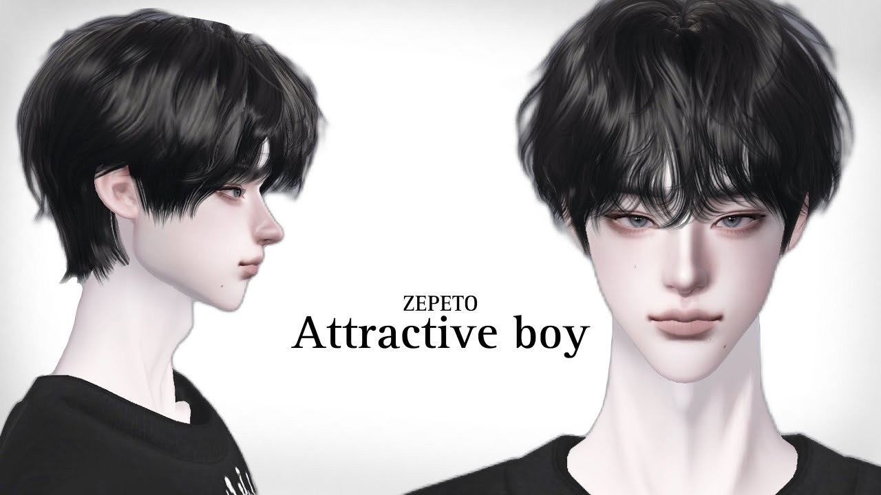 ZEPETO face tutorial boy - Korean boy - attractive boy - ZEPETO 2025 cool boy