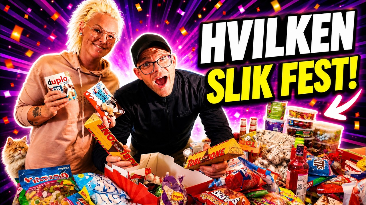 Kærestetur til Tyskland 🇩🇪 | Vi gik AMOK i grænsebutikkerne
