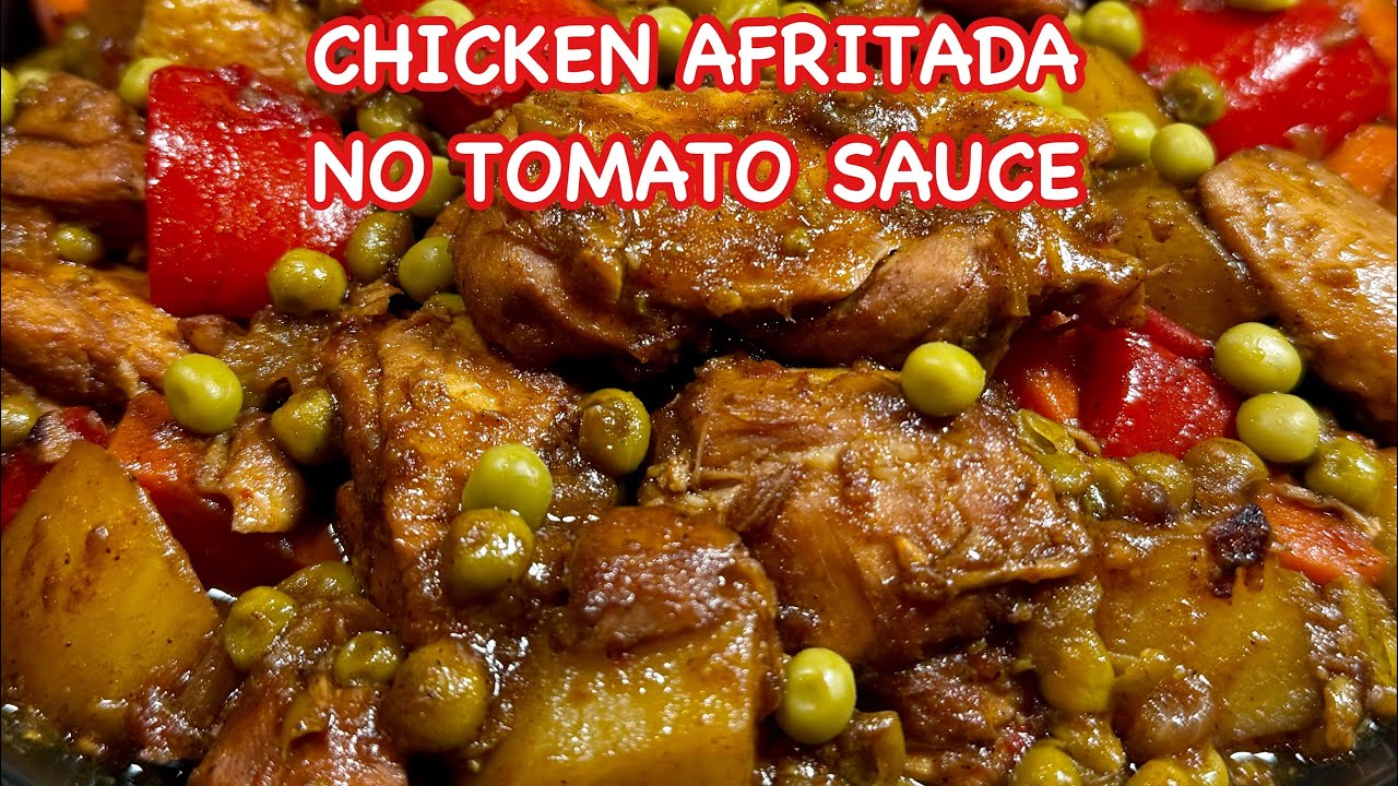 CHICKEN AFRITADA NO TOMATO SAUCE | Budget Friendly Chicken Recipe | Pinoy Simple Cooking