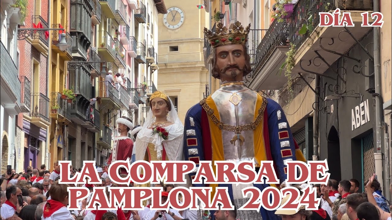 🔻Especial San Fermín 2024 (Día 12) - Comparsa de Gigantes y Cabezudos de Pamplona