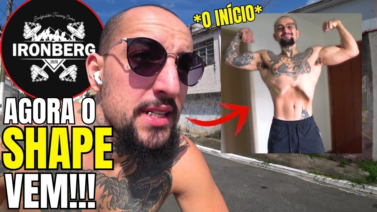 VOU TREINAR NA ACADEMIA DOS FAMOSOS *Iron Berg*