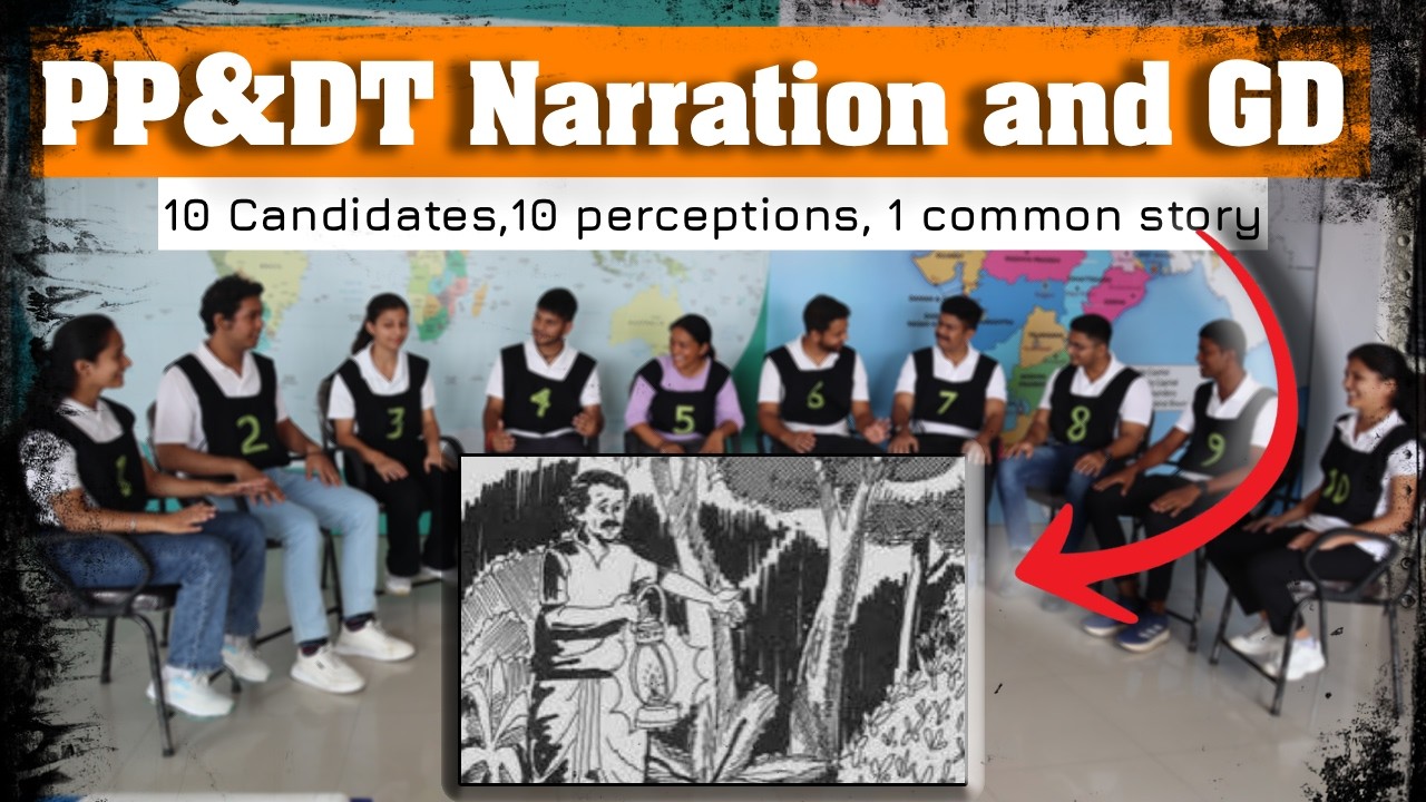 🗣PPDT Narration and GD : A part of daily SSB practice session🎯⚔ | Tackle fish market effectively.💪