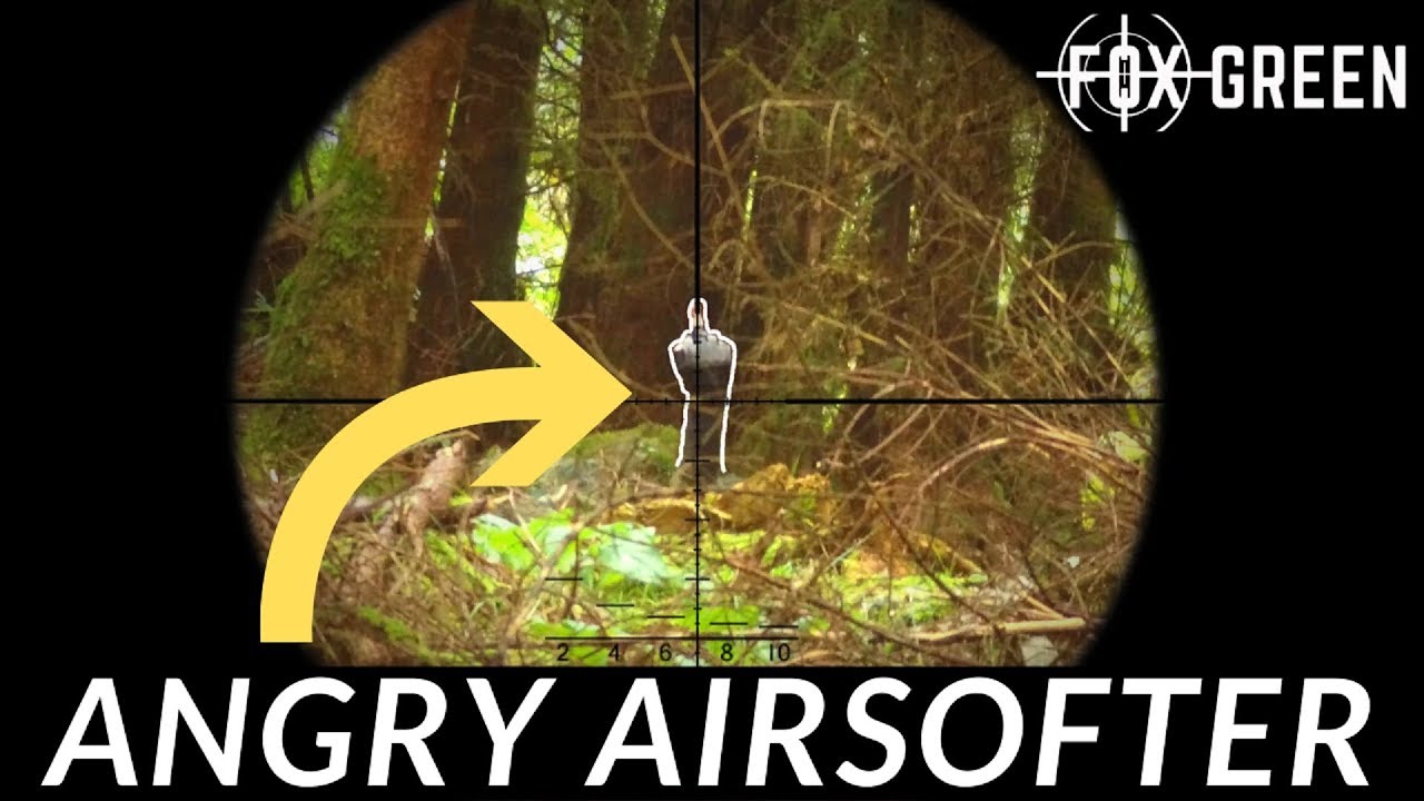 ANGRY AIRSOFTER - UNDER SNIPER FIRE