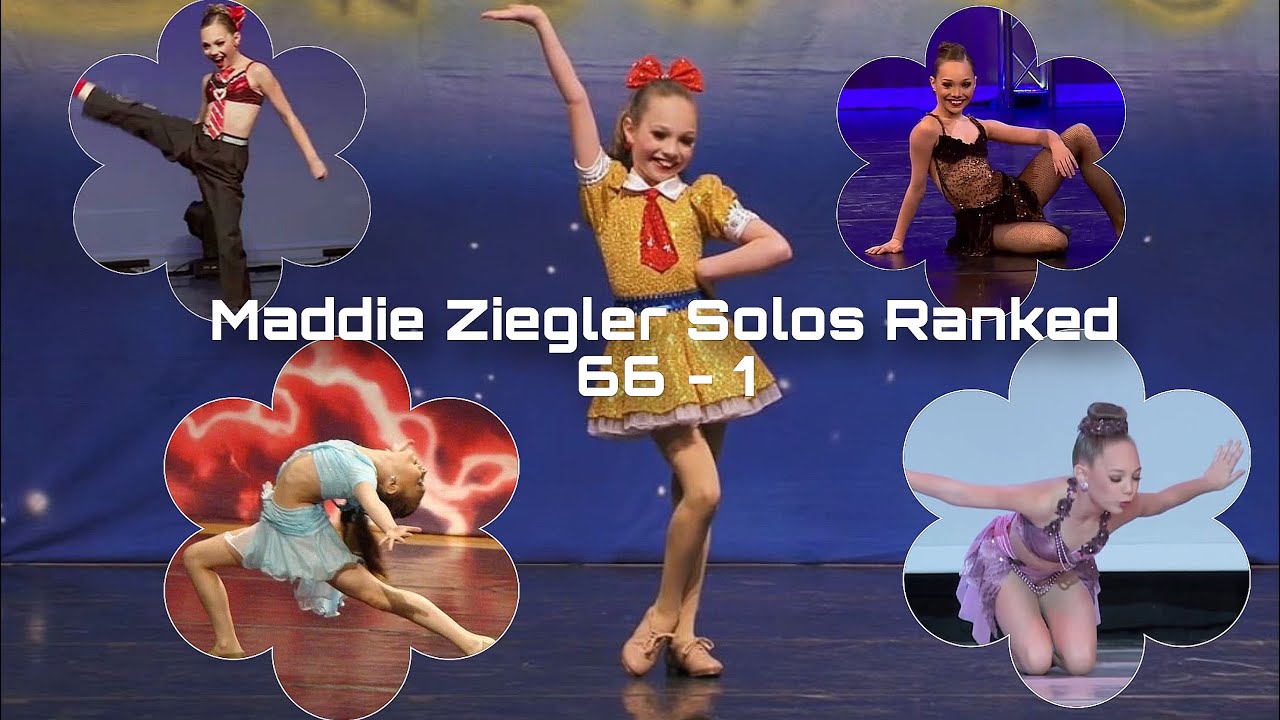 Ranking Maddie Ziegler Solos 66 - 1