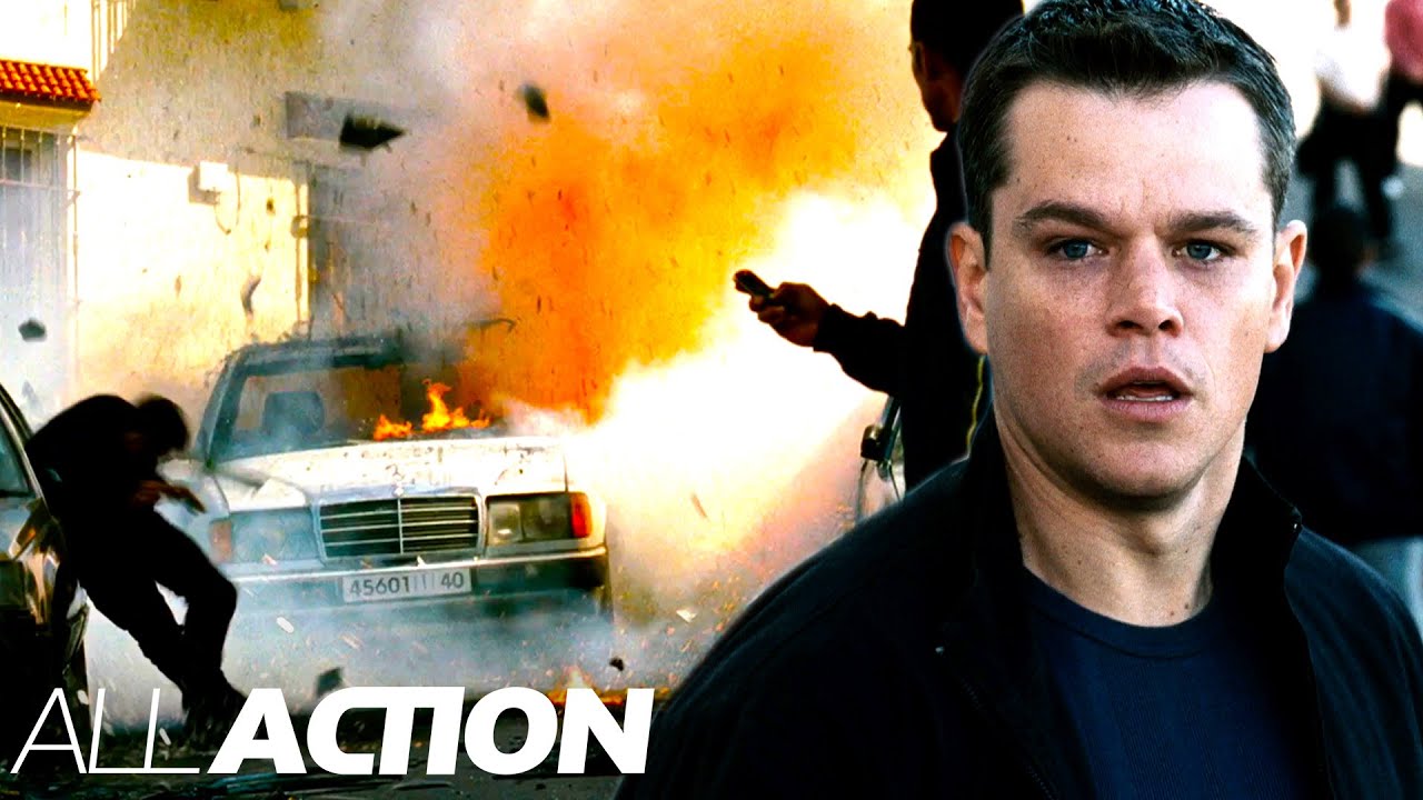 Bourne Follows The Asset | The Bourne Ultimatum | All Action