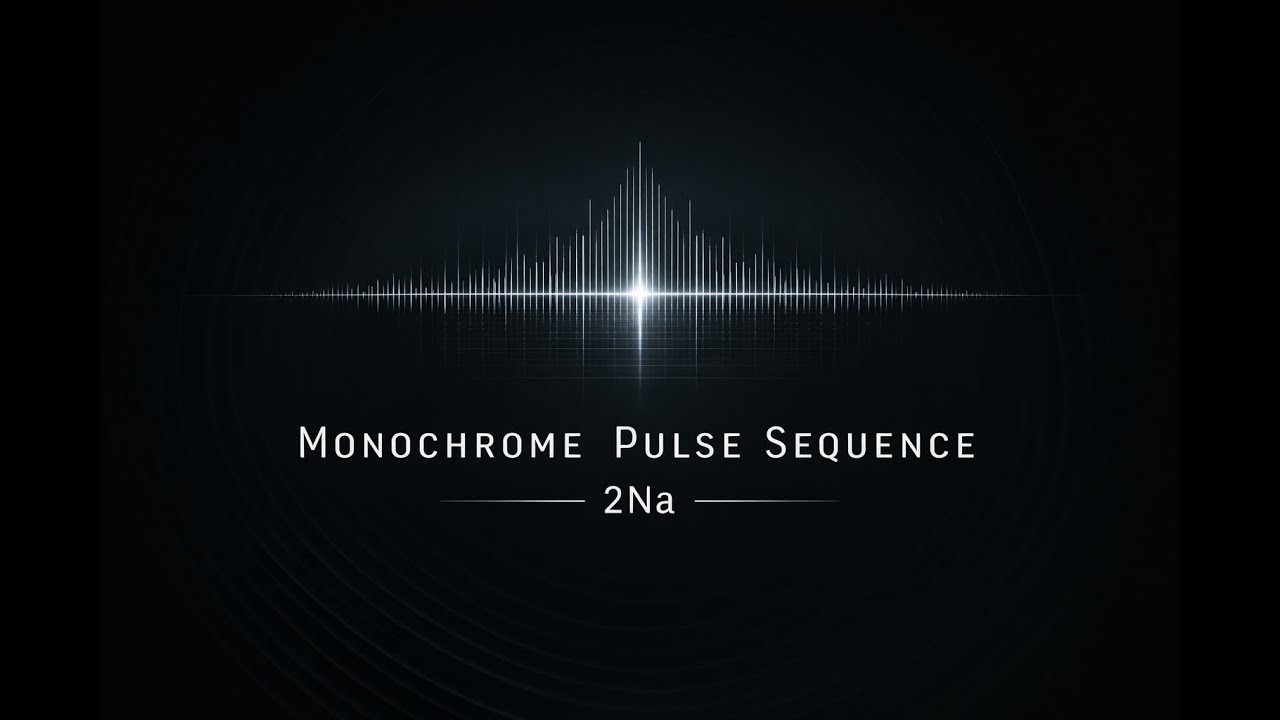 Monochrome Pulse Sequence 🌑 Minimal Techno | 2Na-Mix