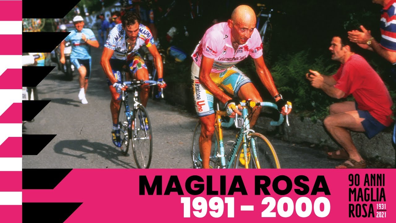 90Anni Maglia Rosa: 1991 &ndash; 2000