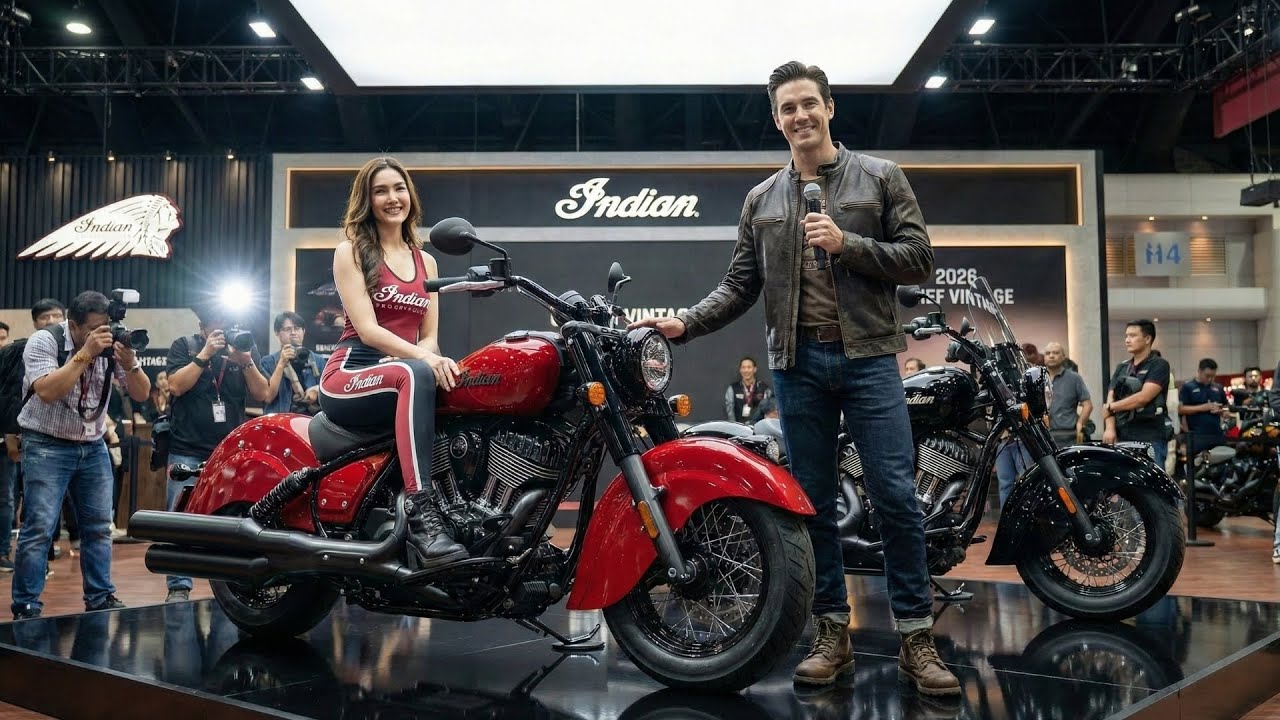 2026 INDIAN CHIEF VINTAGE &ndash; FIRST LOOK! SPECS, PRICE & FEATURES!! (LEGENDARY 1940S STYLE IS BACK!)