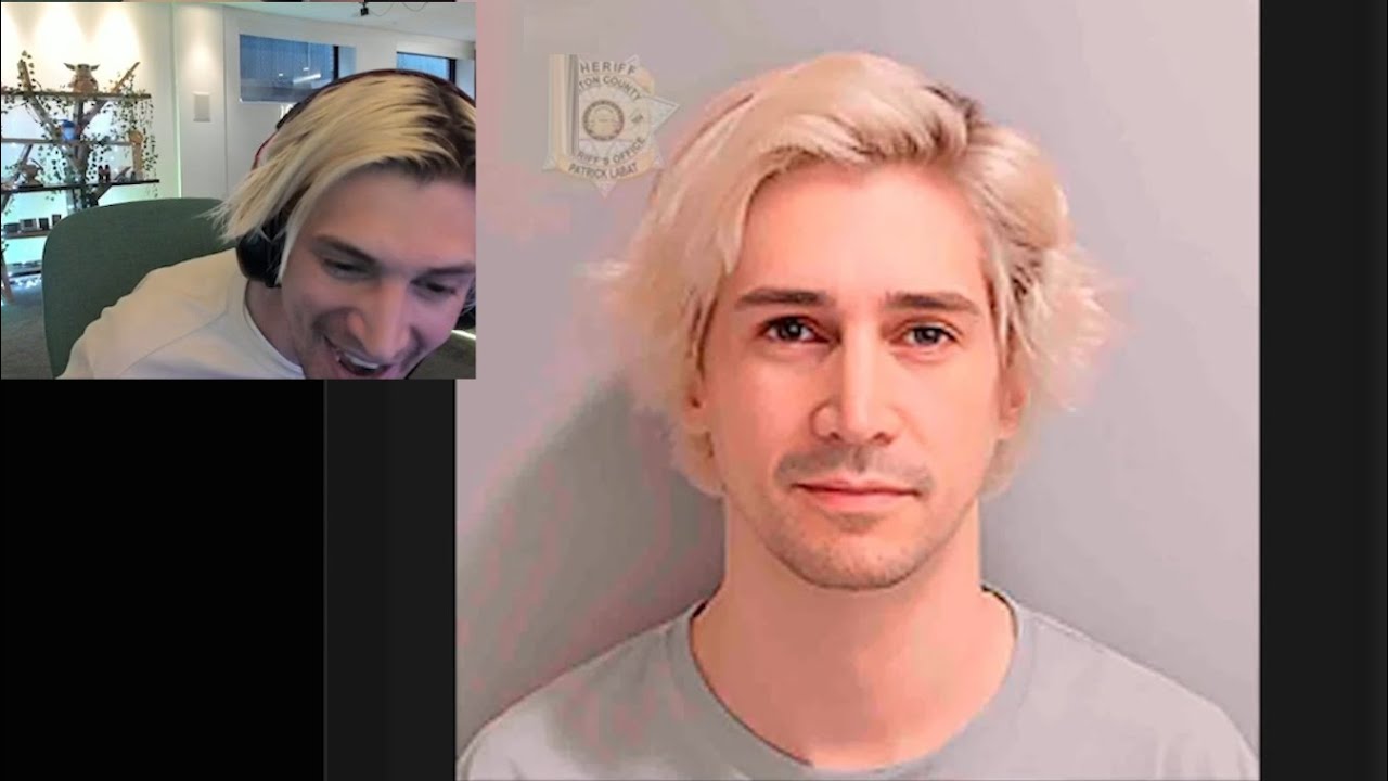 xQc Reacts to His Mugshot...