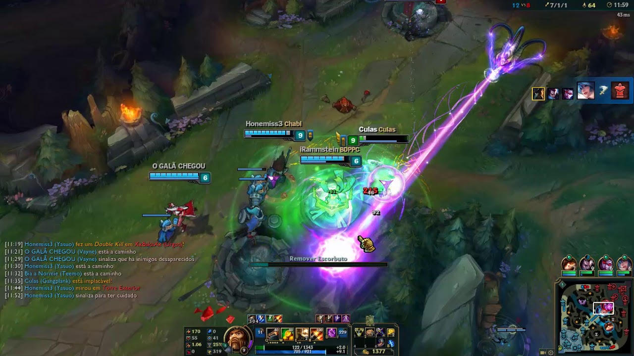Culas KR challenger 930 LP Gangplank full gameplay