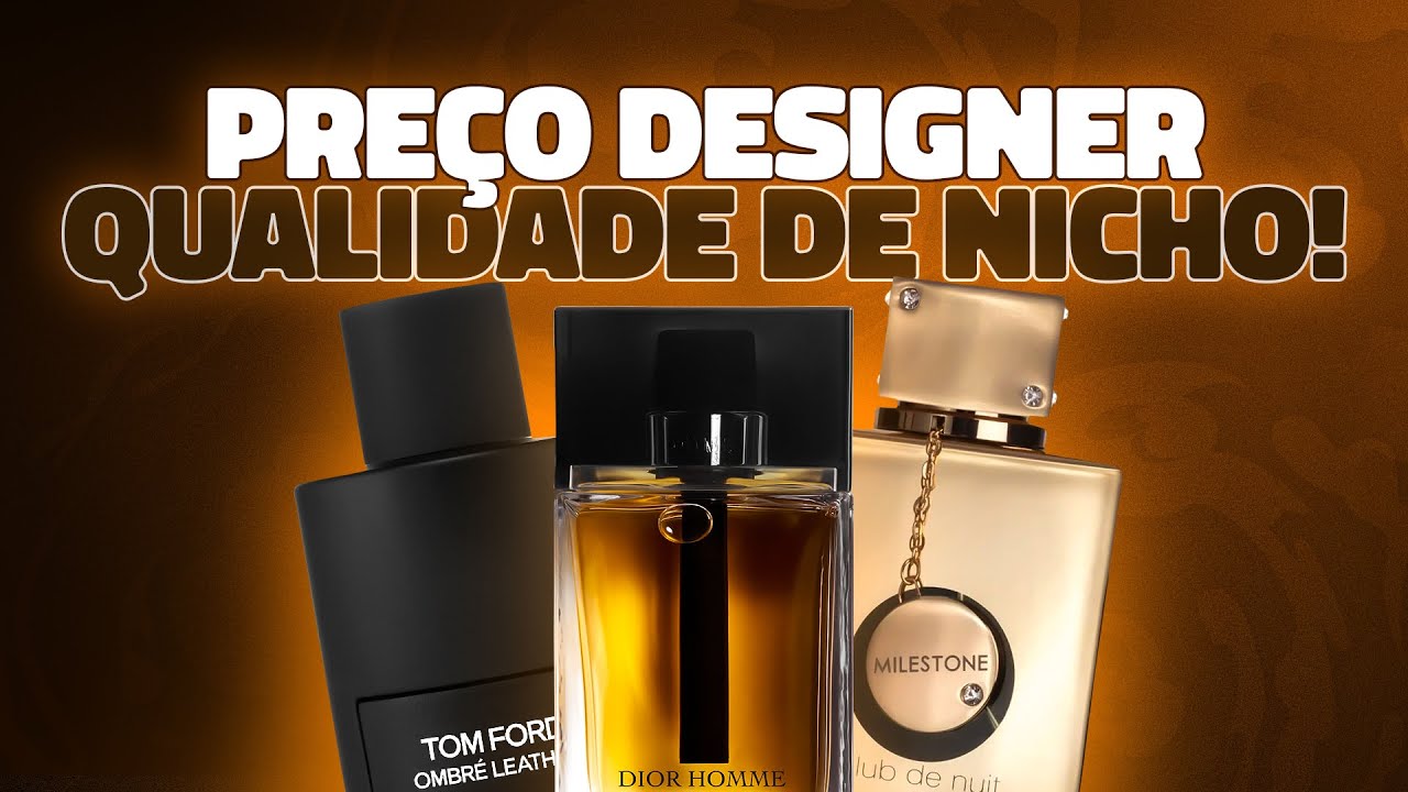 6 perfumes DESIGNERS com QUALIDADE DE NICHO!