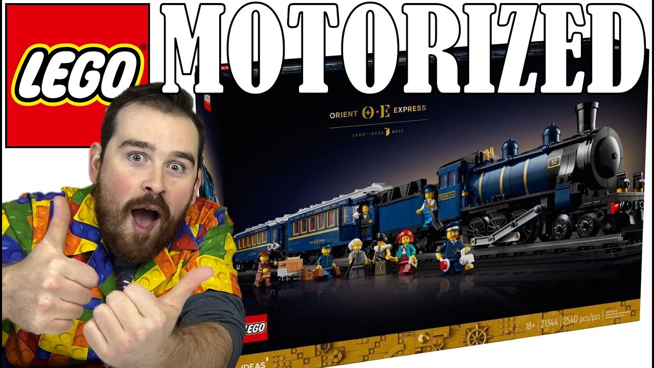 ДВА способа МОТОРИЗОВАТЬ ваш Lego ORIENT EXPRESS