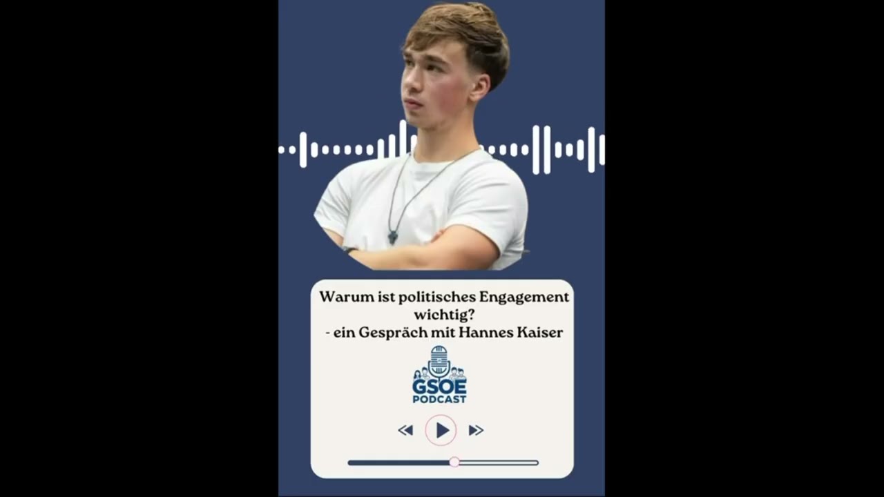 GSOE goes Podcast feat. Hannes Kaiser - Warum ist Engagement so wichtig? - Und Wo?