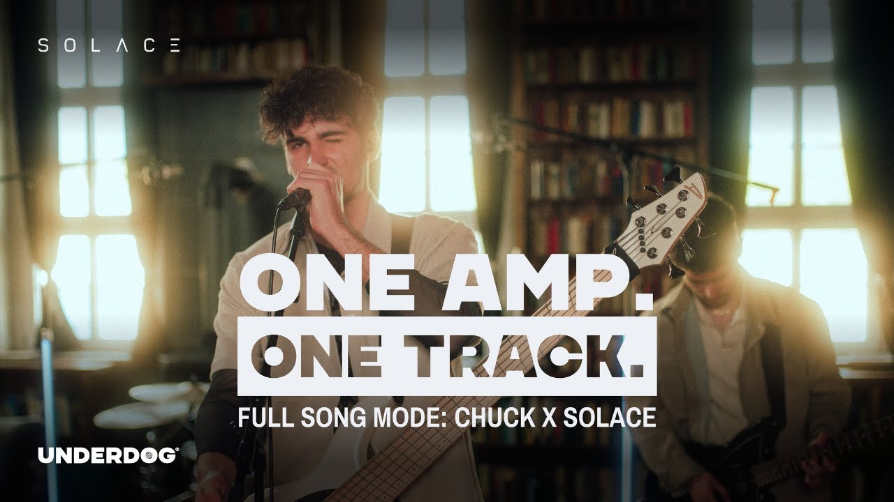 CHUCK by underdog: SOLACE performen ihren neuen Song „Temper“ | Playthrough | Real Sound | Amp Test