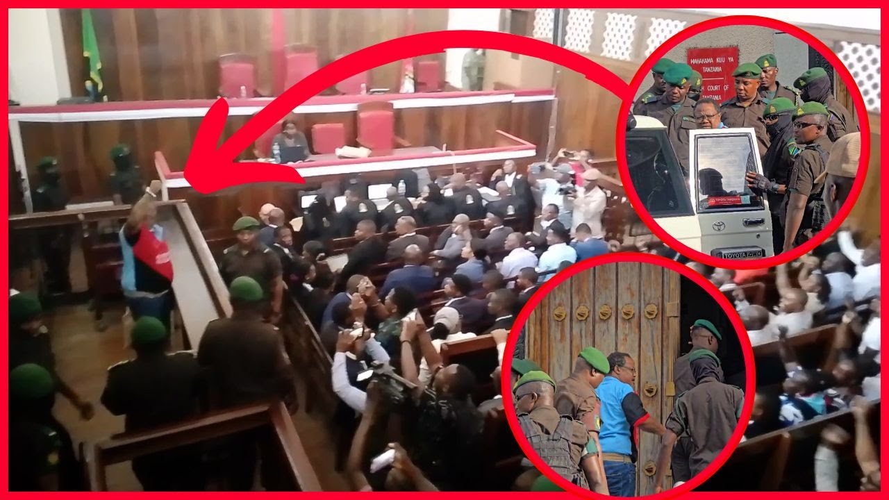 TUNDU LISSU ALETWA KITOFAUTI MAHAKAMANI SIKU YA LEO/SHUHUDIA ALIVYOLETWA