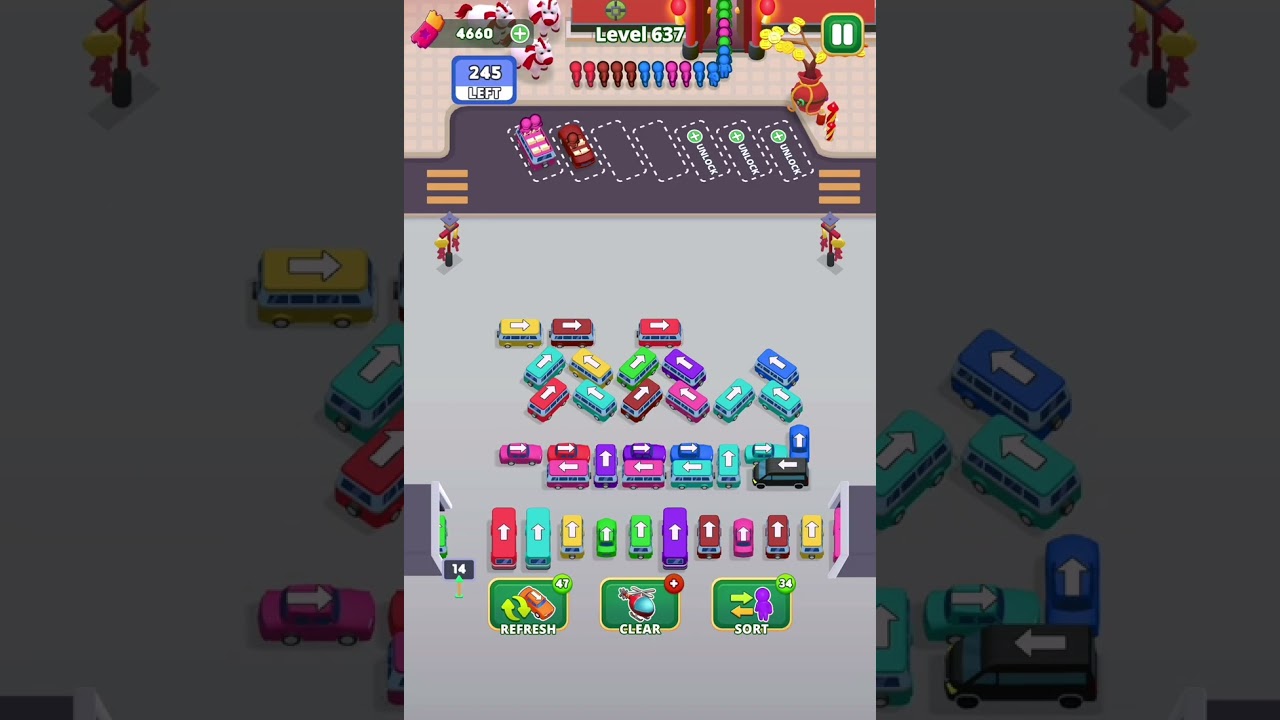 Bus Escape: Traffic Jam Level 636-637-638-639-640