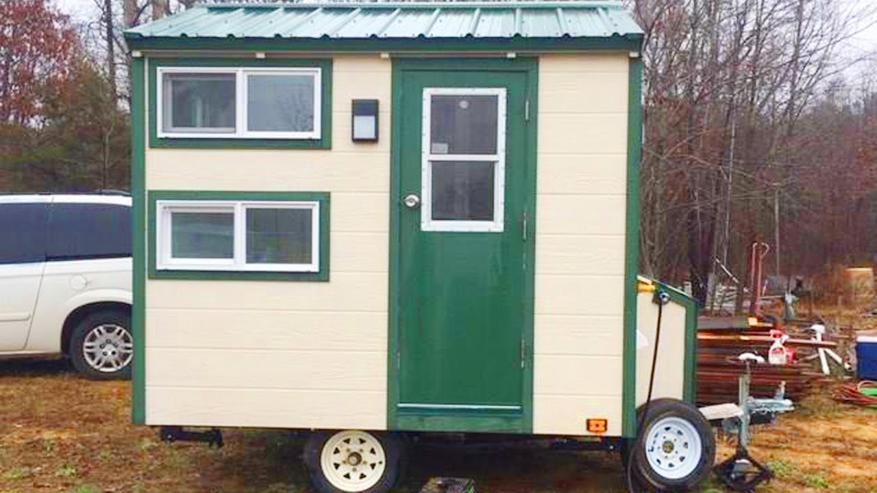 Very Rustic With the Micro Cabin House For Sale | Lovely Tiny House