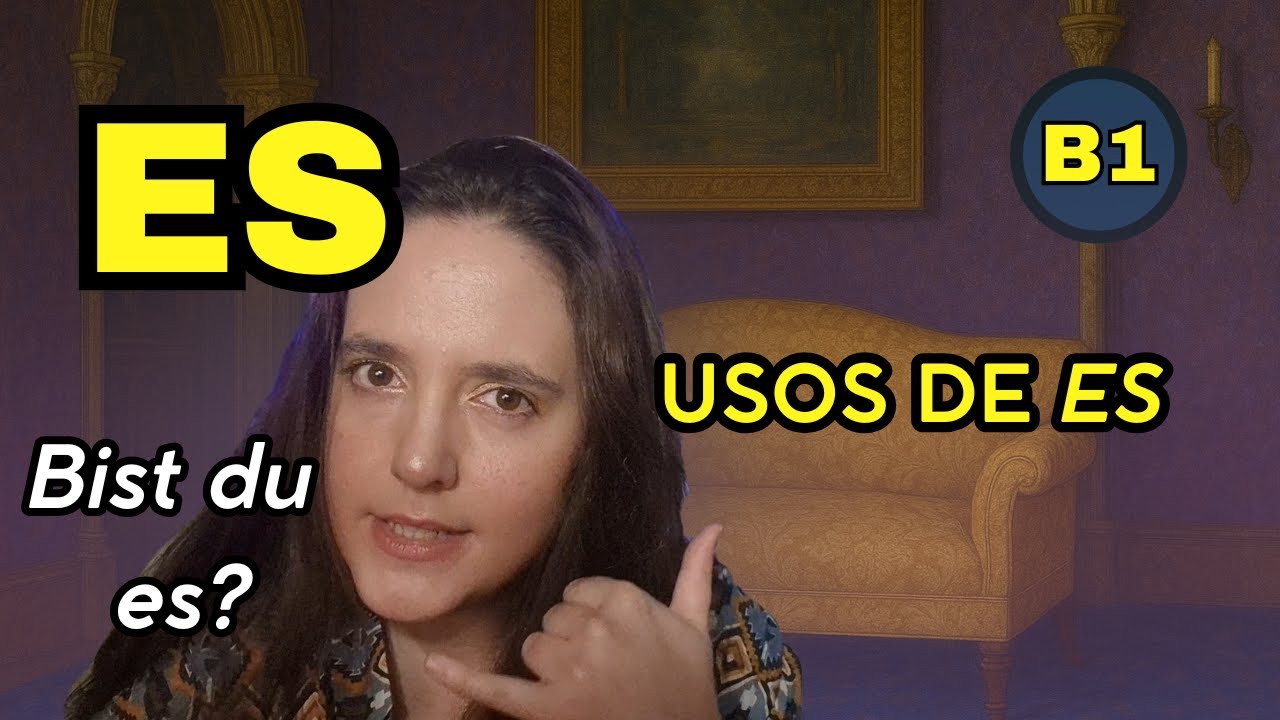 Cuándo usar ES en alemán | Explicación completa con ejemplos (B1 - B2)
