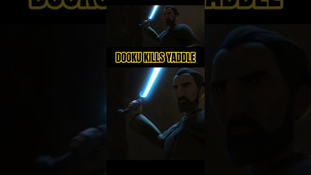 Count Dooku Kills Yaddle 💀| Star Wars: Tales Of The Jedi
