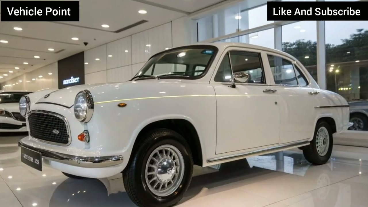 The LEGEND is BACK! 🇮🇳 Hindustan Ambassador Nova 2025 finally launched!!!Luxury Meets Indian Pride!