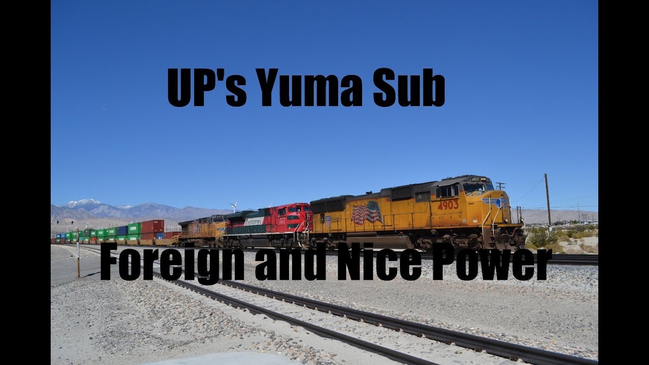 Lots of Foreign and Nice Power! The UP Yuma Sub