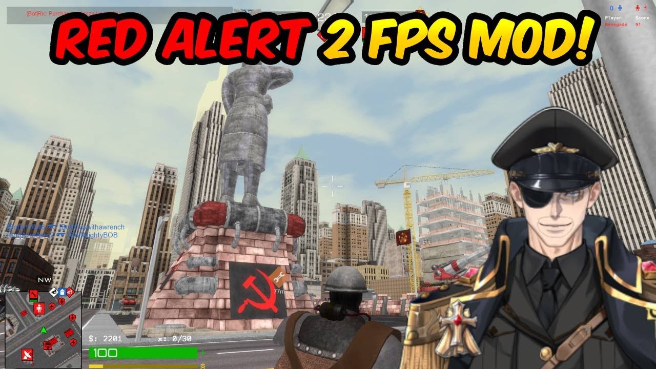 Red Alert FPS | Red Alert 2 mod