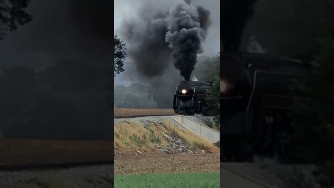 Steam Train With Caboose!  Stack Talk!  JawTooth Shorts, Steam Trains Playlist
