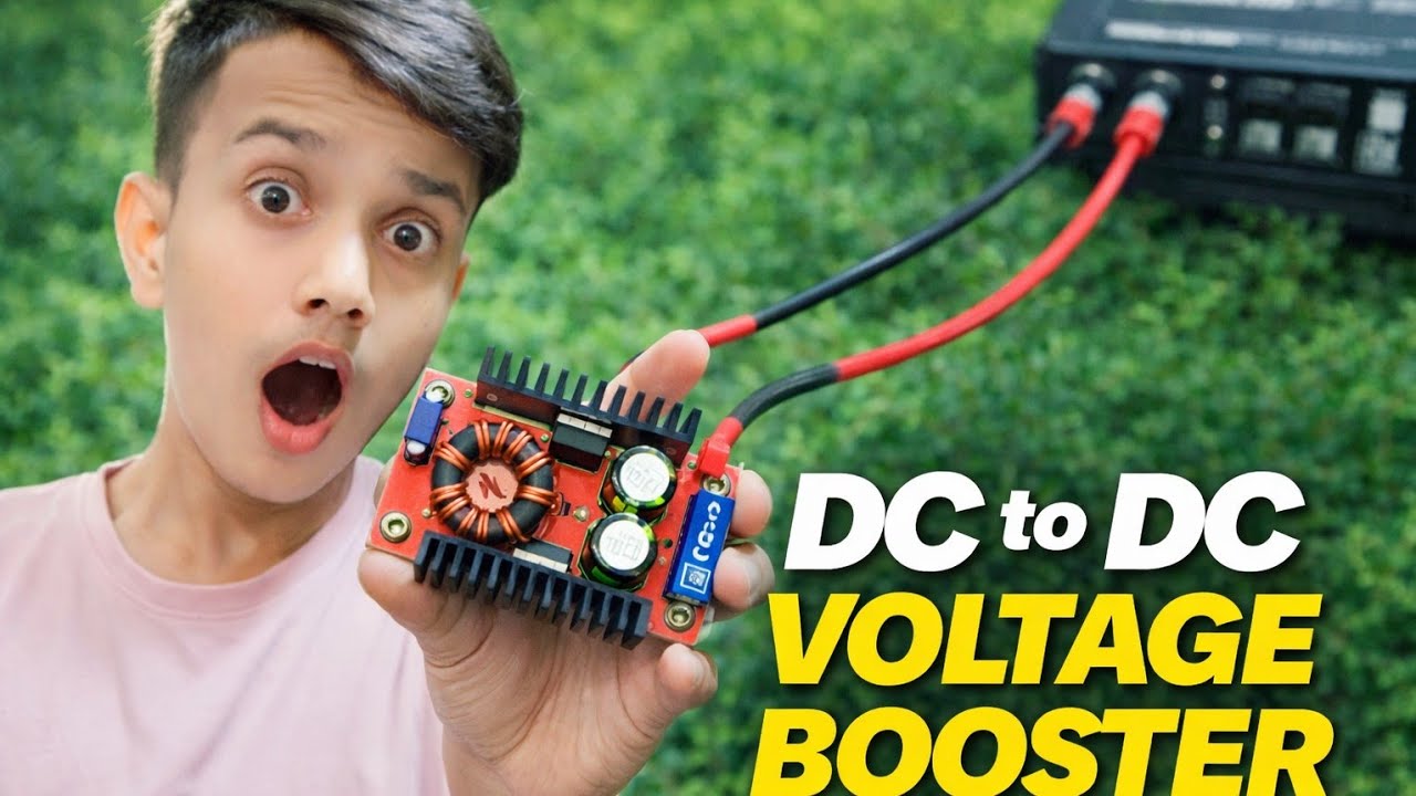 150w Dc - Dc voltage bolster ⚡ by robi.in #robo.in #electronic #voltagebooster