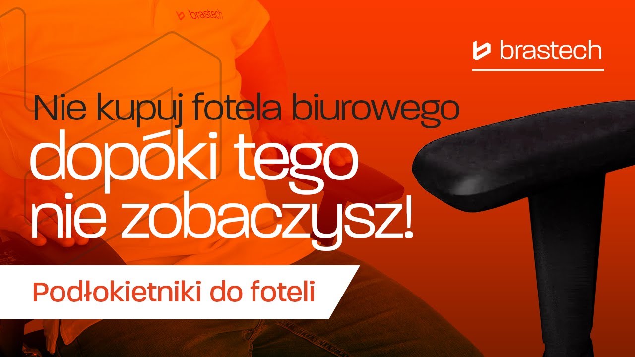 Klucz do komfortu! Jakie podłokietniki wybrać? Podłokietniki w fotelu biurowym — Poradnik