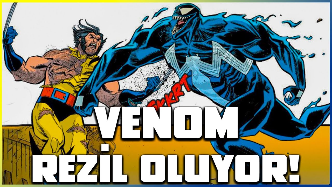 WOLVERINE VENOM'I REZİL EDERSE! - Türkçe Dublaj Çizgi Roman Anlatımı