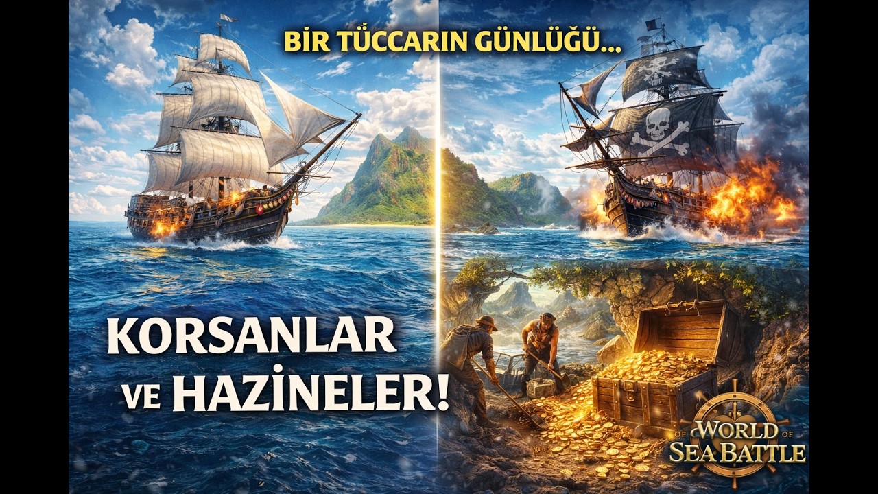 Trade Yaparken Korsan Saldırısı! | World of Sea Battle