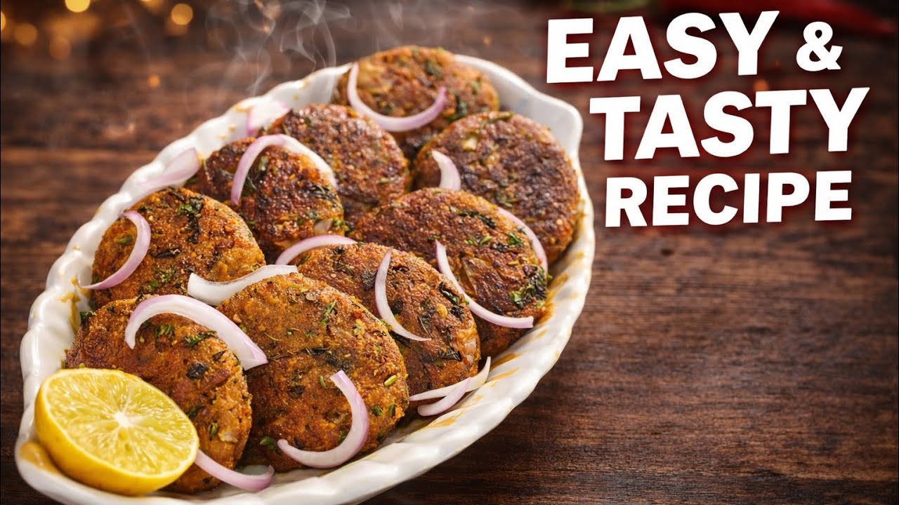 Soya Chunks Kabab | Soya Chunks Cutlet Recipe | How To Make Soya Chunks Recipe |