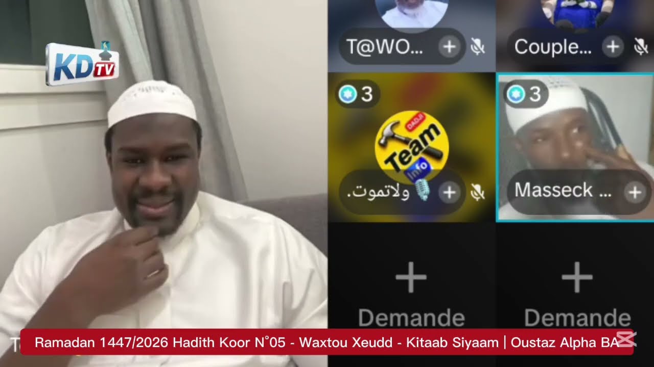 Hadith Koor N°05 - Ban Heure Guir Xeudd - Kitaab Siyaam | Oustaz Alpha BA  