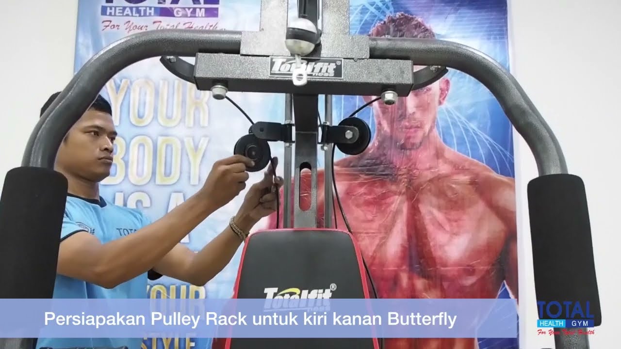 Cara Rakit / Setting Pemasangan Home Gym 1 Sisi Total Fitness
