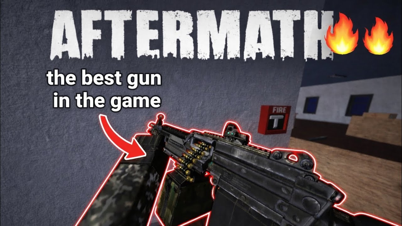 BEST GUN IN THE GAME | Roblox Aftermath