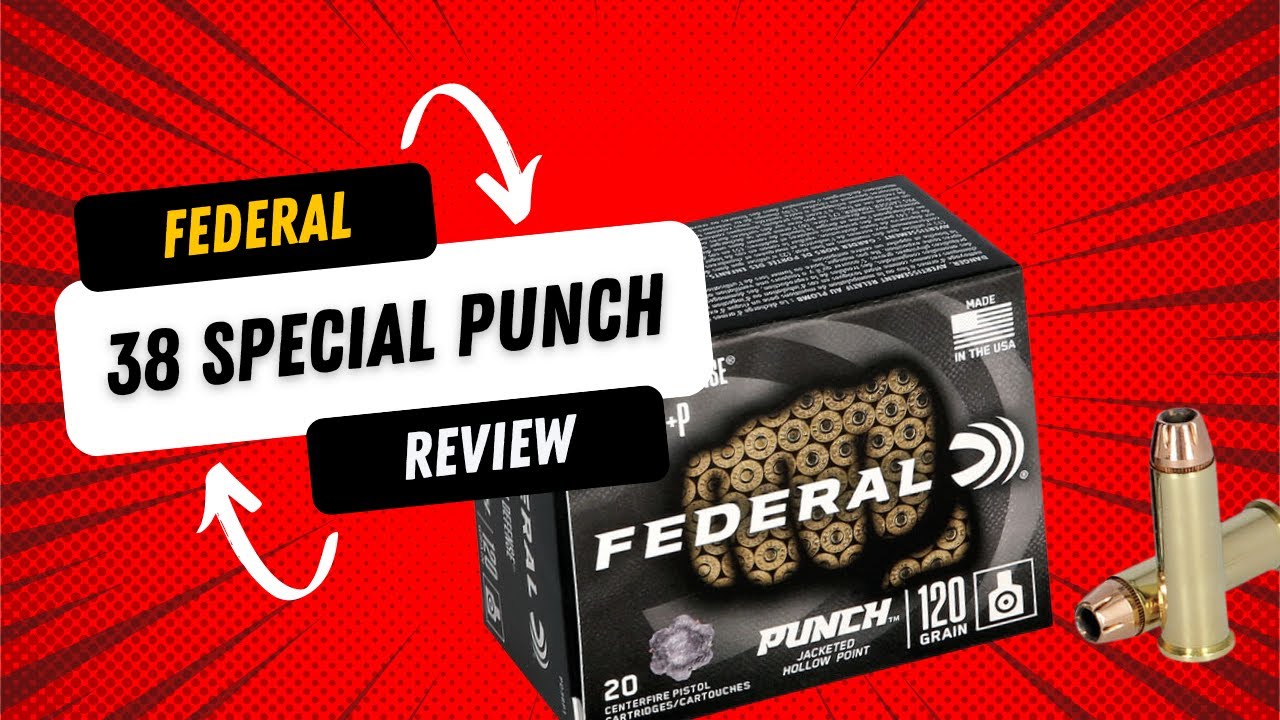 Federal Punch 38 Special Ballistic Test!