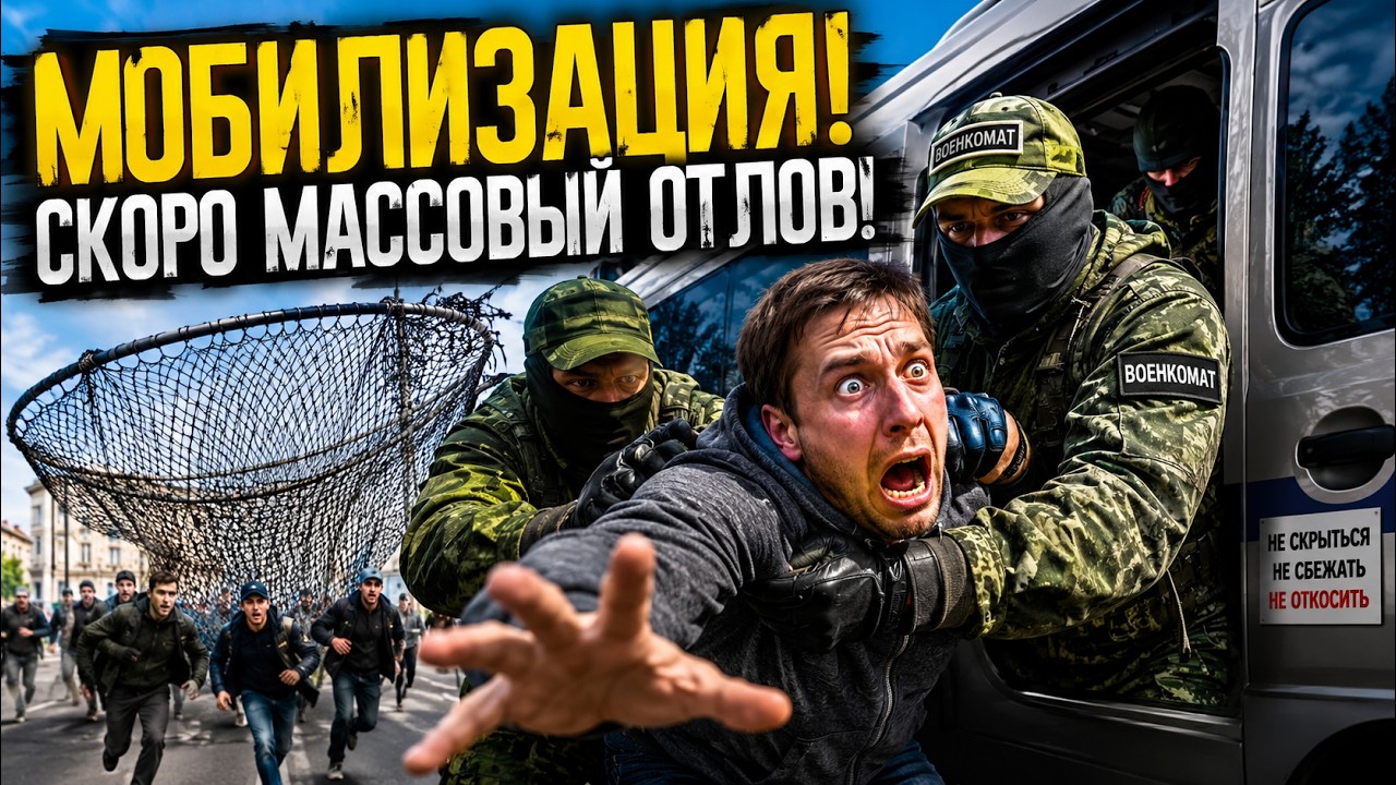 Мобилизация в России! Отлов уже идет!