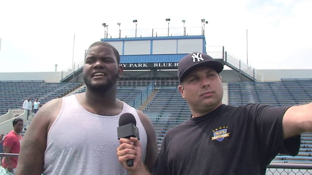 Purdue Ra'Zahn Howard NFL Pro Day Workout in Asbury Park, NJ